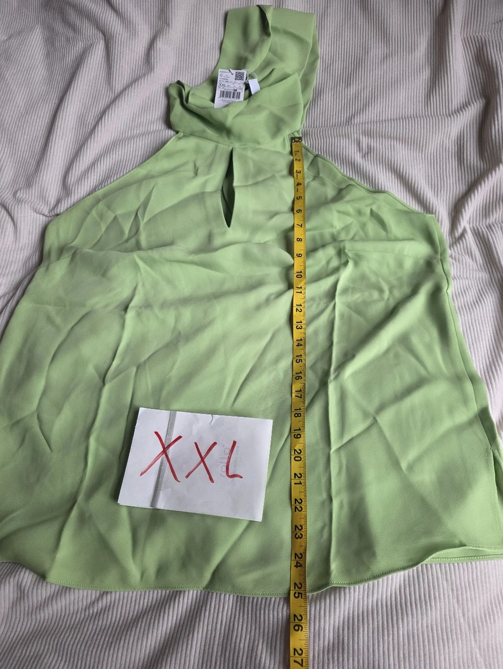 Mango Halter Top back-tie lime sz 6, 8, 10, 12 NWT - Picture 9 of 16